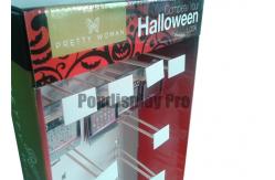 China 48 Recyclable Cardboard Hook Display with 20 Peg Hooks Easy Assembly supplier