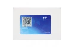 China OTP Electronic Ink Screen Embedded Credit Card Bluetooth 7816 Interface supplier