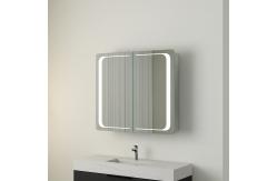 China Easy Cleaning Illuminated Led Mirror Cabinet High Precision Erosion Resistant supplier