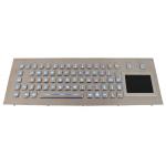 70 Keys Rugged Backlit USB Keyboard With Touchpad Kiosk Keyboard for sale