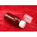 Screw Cap Medicine Syrup Bottle , Medical Packaging 100ml Plastic Bottles  for sale
