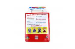 China Soft Cover Saddle Stitching Custom CMYK Childrens Handle Workbook Printing supplier