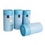 Colorful Printed Circle Cylinder Cardboard Containers For Kids Tooth Brush for sale