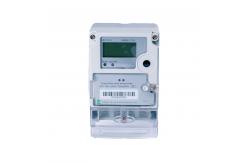 China High Accuracy Electric Token Meter with White Design and Data Storage supplier