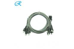 China Latex Free Banana End Pinch Grabber Adapter For EKG Cable supplier