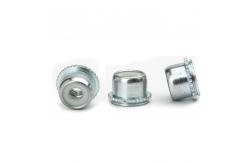 China Higher Head Self Clinching M8 Nyloc Nut ZINC PLATED supplier