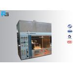 UL94 Vertical Flame Test Equipment 0.75 CBM Volume Chamber With Bunsen Burner for sale
