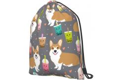 China Padded Shoulder Strap Drawstring Bag Backpack Waterproof supplier