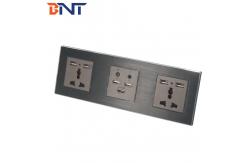 China Smart Media Hub With Bluetooth , Multi Function Wall Socket Plates supplier