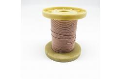 China 0.08mm *24 USTC155 Insulated Stranded Copper Litz Wire Silk Covered supplier