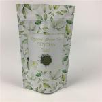 Self Adhesive Seal Custom Loose Tea Packaging Pouch UV Coated for sale