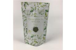 China Self Adhesive Seal Custom Loose Tea Packaging Pouch UV Coated supplier