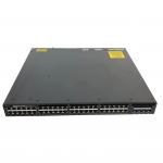 Cisco brand 3650 Series 48 Ports 4X10G Managed Network Switch WS-C3650-48TQ-E for sale