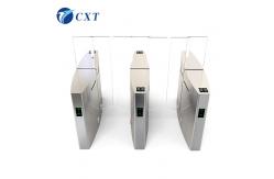 China High Security Glass Swing Turnstile Access Control Multifunctional 510H supplier
