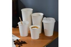 China 3.5oz 85ml White Disposable PE Single Paper Cup Can Be Custom Printed supplier