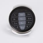 Custom Color Electronic Safe Lock Integrated Handle Panel Design For Hotel Residential for sale