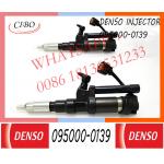New Diesel Fuel Injector Common Rail 095000-0139 095000-0130 For HINO 23910-1043 23910-1040 23910-1041 for sale