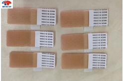 China Part Release Self Adhesive Hook And Loop Squares For Medical , Custom Shape supplier