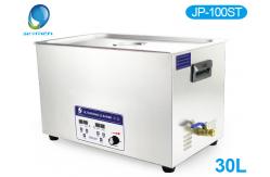 China LCD Display Hospital Surgical Ultrasonic Cleaner , 30L Ultrasonic Cleaning Machine JP - 100ST supplier