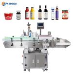 Automatic Can Jar Wrap Around Labeler For Glass Plastic Round Water Bottle for sale