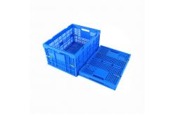 China Mesh Collapsible Plastic Crates For Fruits And Vegetables Storage supplier