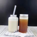 Cans Eco Friendly Juice Bottles , Plastic Juice Bottles With Lids 330ml