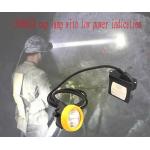 KL5LM led mining safety helmet lamp 6.5Ah rechargeable battery low power indication for sale