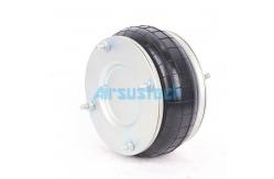 China Dunlop Springride SP2523 Single Convoluted Rubber Air Bag with Flange Connection supplier