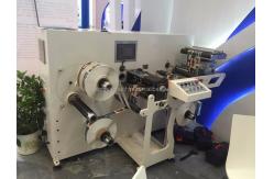 China High Speed PVC Fabric Foam Roll Label Slitting Machine supplier