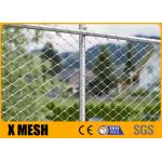9 Gauge 50x50mm 6 Feet Chain Link Fence Panels Wire Mesh Security Fence for sale