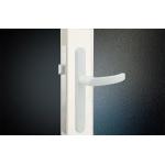 China Narrow Mortice Door Lock With Reversible Latchbolt For Passage 25mm Backset manufacturer