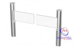 China Automatic Access Control Supermarket Entrance Gate Movable 600-900mm Pass Width supplier