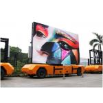 Outdoor HD full color Video Truck Mounted Led Screens Multimedia Advertising P10 for sale