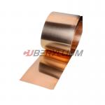 CuBe2 C17200 Copper Beryllium Bronze Sheet Tape 0.05mmx150mm For Microswitch for sale