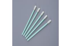 China TX709 Polypropylene Foam Tip Cleaning Swabs Sticks 107mm Length supplier