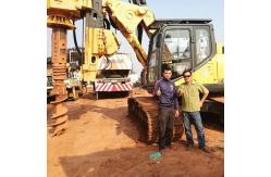 China Hydraulic Borehole Pile Drilling Machine With Excavator KR125A Rotary Piling Rig supplier