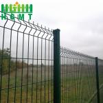 Factory Supply Yard Metal House Gate Designs Hot Dipped Galvanized 3D Curvy Wire Mesh Fence for sale