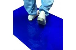 China 45 Micron Disposable Polyethylene Cleanroom Sticky Mat supplier