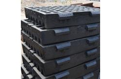 China High Manganese Mn13Cr2 30 Tooth Jaw Crusher Jaw Plate Castings And Forgings supplier