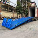 20 Ton Capacity Mobile Loading Ramp Portable Loading Docks With Anti Slip Surface for sale