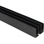 Customized U Shape PVC UPVC Rigid Plastic Extrusion Profile