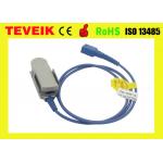 Reuseable nell-cor spo2 sensor probe DB 7pin adult finger clip medical spo2 cable for sale