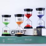 Customized Small Hourglass Sand Timer 1 Minute 3 Minutes 15 Minutes 30 Minutes