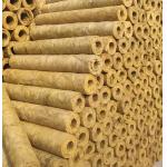 Cinema Sound Absorbing Rock Wool Tube Pipe 10cm Thick Yellow for sale