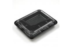 China Food Grade PP Disposable Takeaway Containers Rectangular Transparent supplier