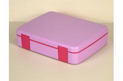 China Eco Conscious 4 Compartment Bentgo Lunch Box With Lid Pink supplier