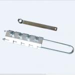 25KN Come Along Clamp Radial Locking Grip Cable Grip for OPGW in 8-20 mm for sale