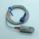 Adult Finger Monitor SPO2 Sensor 3 Meter Nellco Oxima 9 Pin Reusable Gray Color for sale