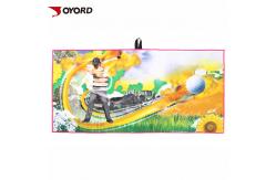 China Convenient Custom Gym Towel  Sublimation Printing Antibacterial High Density supplier