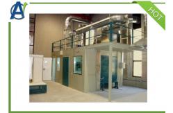 China Room Corner Flammability Test Chamber Evaluating Room Fire Growth Contribution supplier